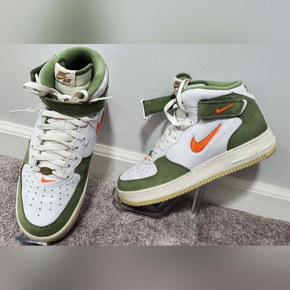 Nike Air Force 1 Mid QS Jewel Oil Green 8.5